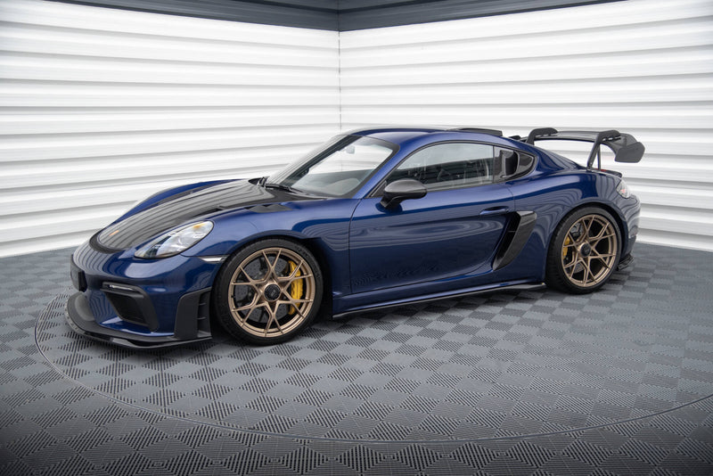 Maxton Design Seitenschweller Diffusor Porsche 718 Cayman GT4 RS 982c