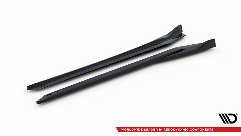 Maxton Design Side Skirt Diffuser Porsche 911 Turbo 997
