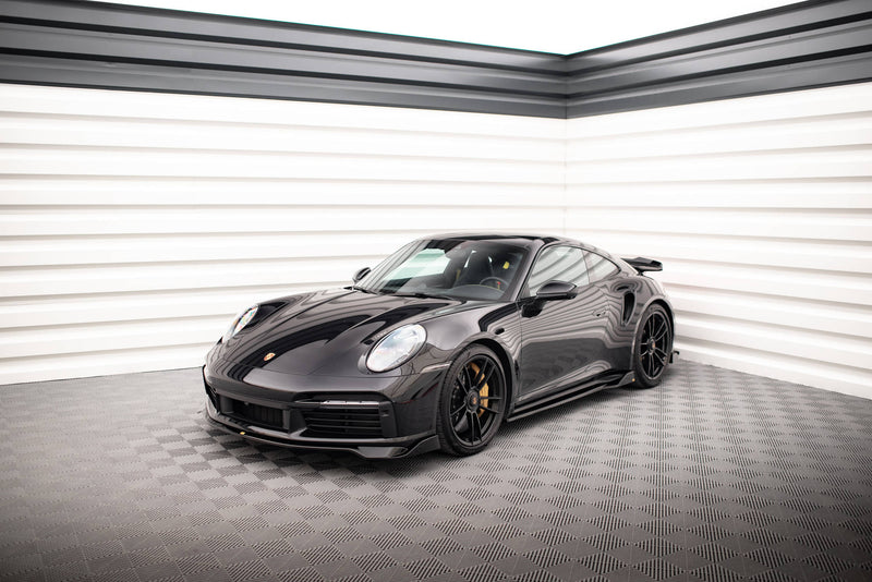 Maxton Design Side Skirt Diffuser Porsche 911 Turbo S 992