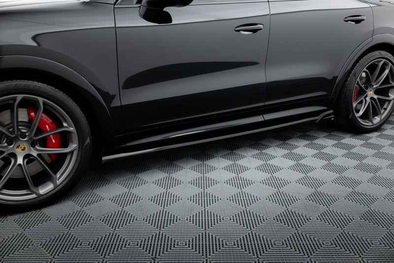Maxton Design Seitenschweller Diffusor Porsche Cayenne Coupe / SUV Mk3