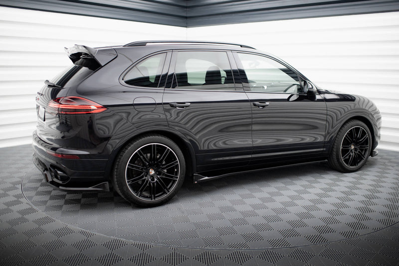 Maxton Design Side Skirt Diffuser Porsche Cayenne Mk2 Facelift