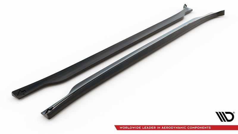 Maxton Design Side Skirt Diffuser Porsche Cayenne Turbo / Standard Mk2