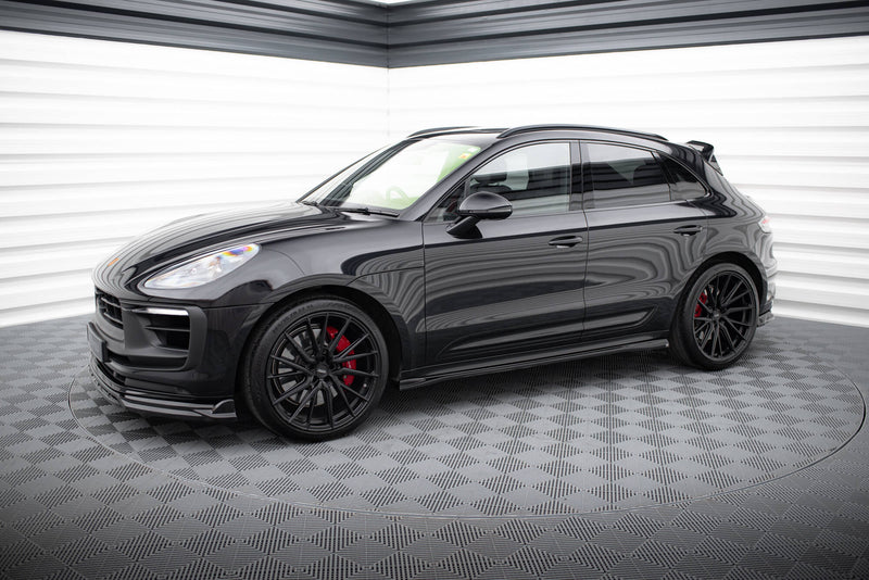 Maxton Design Seitenschweller Diffusor Porsche Macan T / GTS Mk1 Facelift 2