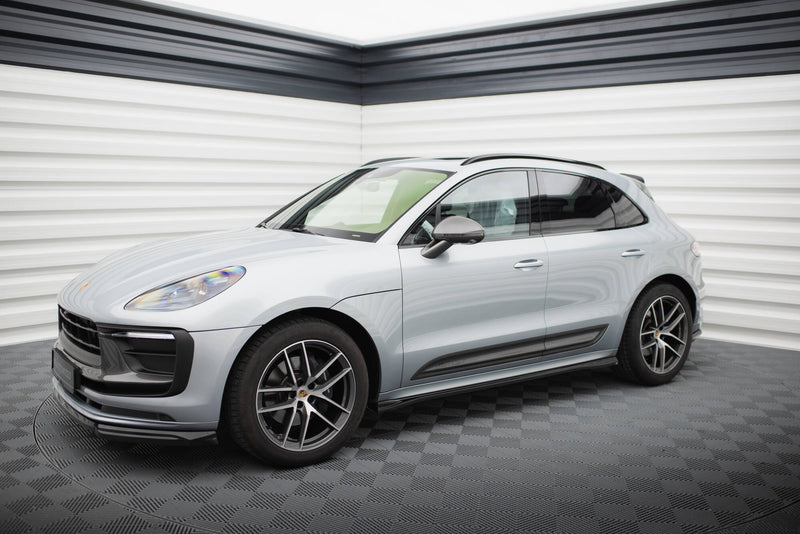 Maxton Design Seitenschweller Diffusor Porsche Macan T / GTS Mk1 Facelift 2