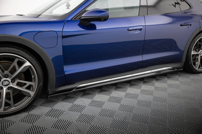 Maxton Design Seitenschweller Diffusor Porsche Taycan Cross Turismo 4S