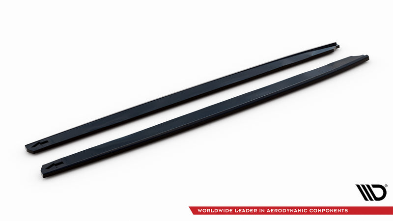 Maxton Design Side Skirt Diffusers Seat Leon Cupra / FR / Standard Aero Mk3 / Mk3 Facelift