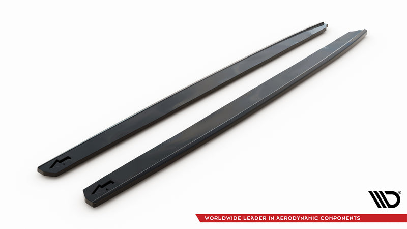 Maxton Design Side Skirt Diffusers Seat Leon Cupra / FR / Standard Aero Mk3 / Mk3 Facelift