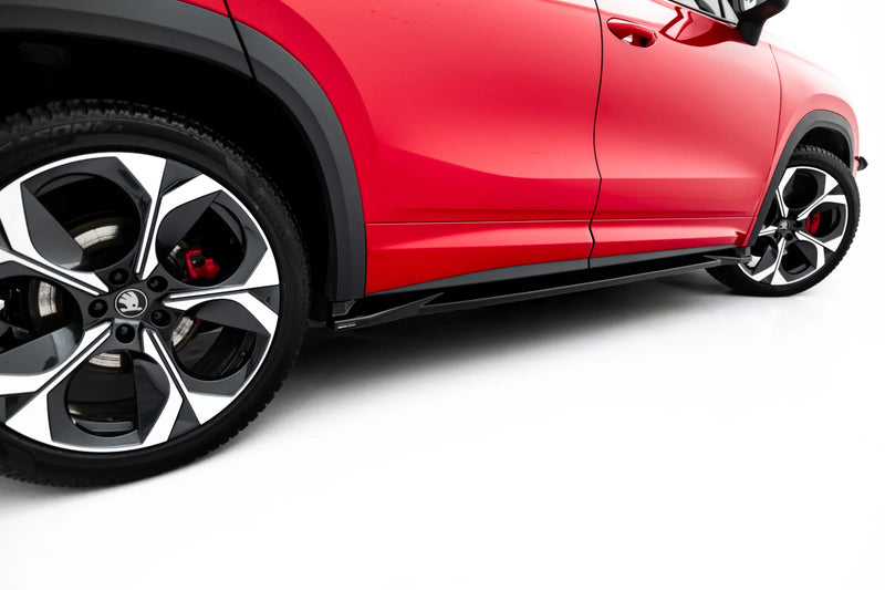 Maxton Design Side Skirt Diffusers Skoda Kodiaq RS Mk2