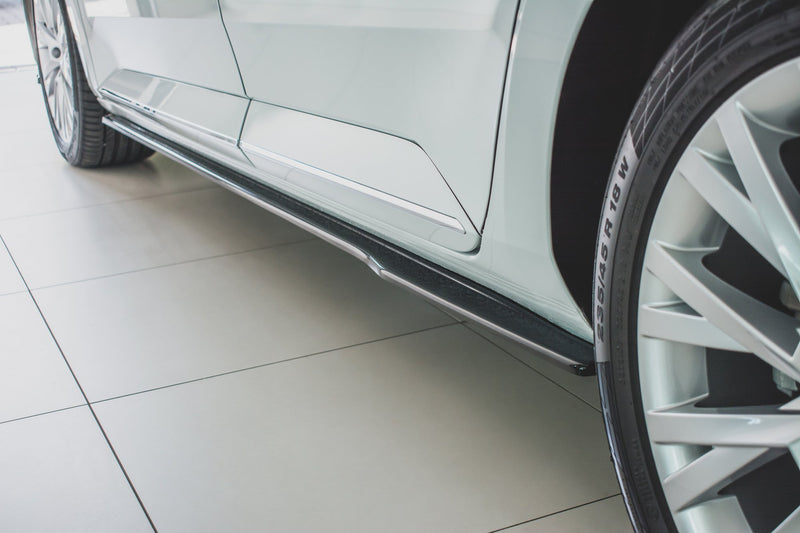 Maxton Design Side Skirt Diffuser Skoda Superb Liftback / Combi Mk3 Facelift
