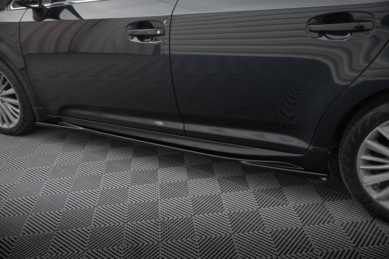 Maxton Design Side Skirt Diffuser Toyota Avensis Mk3 Facelift