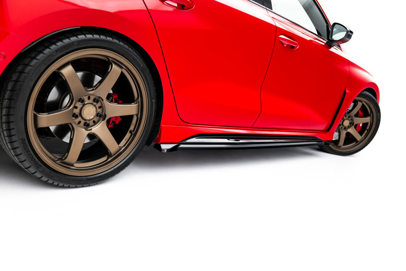 Maxton Design Side Skirt Diffuser V.1 Audi RS3 Sedan 8Y / 8Y Facelift