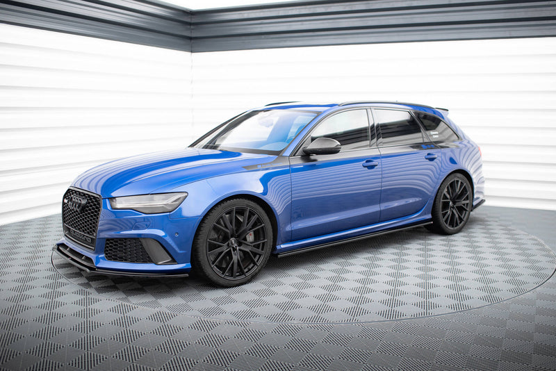 Maxton Design Seitenschweller Diffusor V.1 Audi RS6 C7 / C7 Facelift