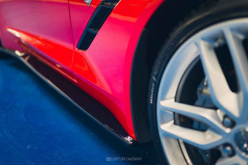 Maxton Design Seitenschweller Diffusor V.1 Chevrolet Corvette Stingray C7