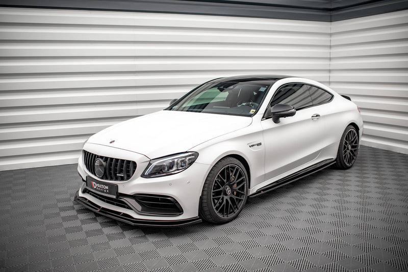 Maxton Design Seitenschweller Diffusor V.1 Mercedes-AMG C 63AMG Coupe C205 Facelift