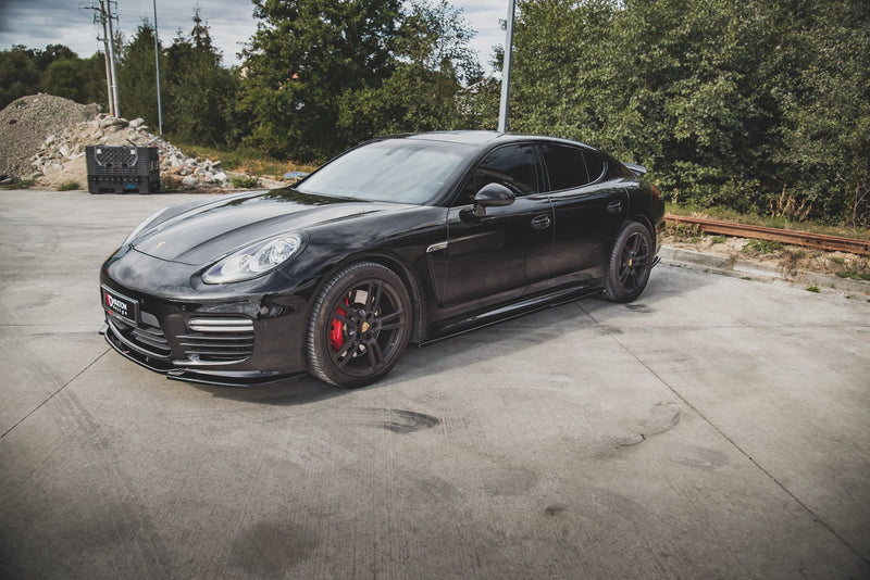 Maxton Design Side Skirt Diffuser V.1 Porsche Panamera Turbo 970 Facelift