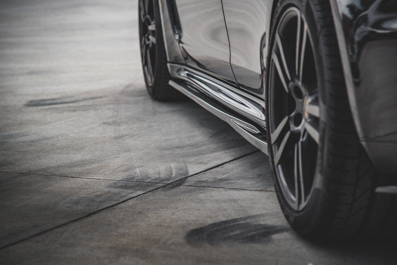 Maxton Design Side Skirt Diffuser V.1 Porsche Panamera Turbo 970 Facelift