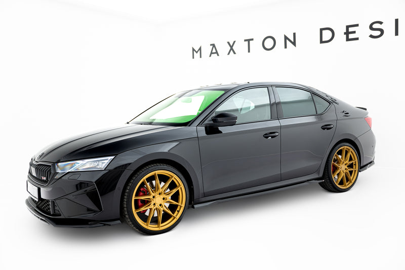 Maxton Design Seitenschweller Diffusor V.1 Skoda Octavia RS Liftback / Combi Mk4 Facelift