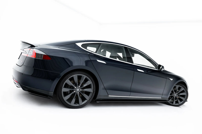 Maxton Design Side Skirt Diffusers V.1 Tesla Model S Mk1