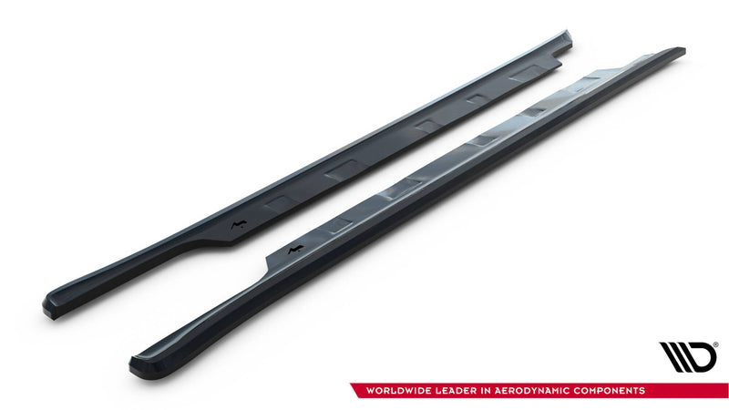 Maxton Design Side Skirt Diffuser V.1 Tesla Model S Plaid Mk1 Facelift