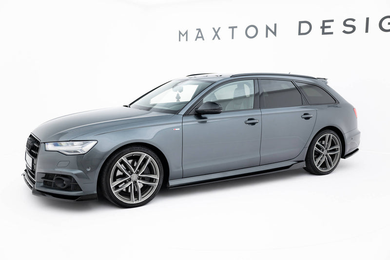 Maxton Design Seitenschweller Diffusor V.2 Audi A6 / A6 C7 S-line/ S6 C7 Facelift