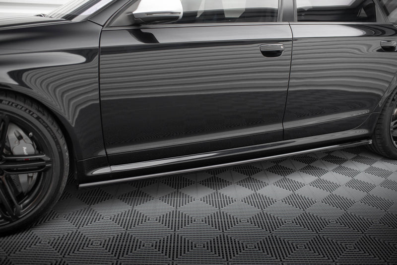 Maxton Design Seitenschweller Diffusor V.2 Audi RS6 Avant C6