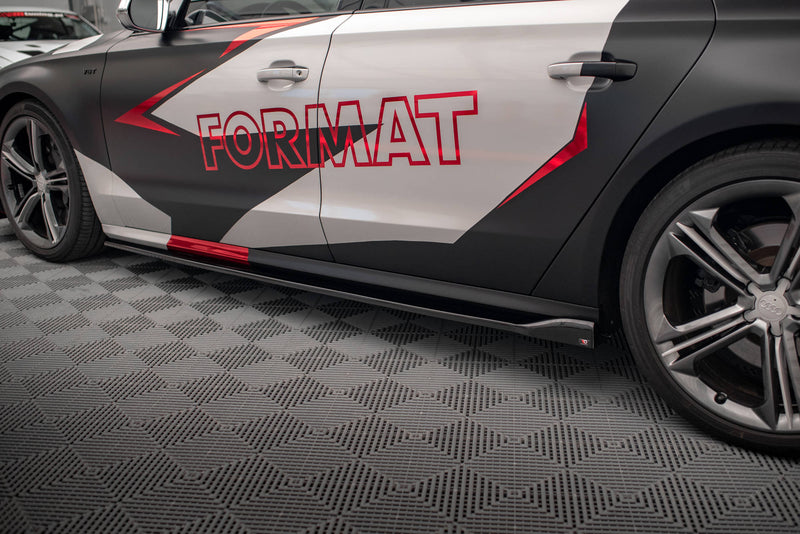 Maxton Design Seitenschweller Diffusor V.2 Audi S8 D4