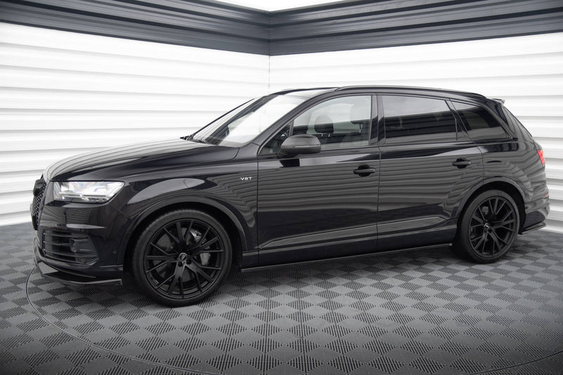 Maxton Design Side Skirt Diffuser V.2 Audi SQ7 / Q7 S-Line Mk2
