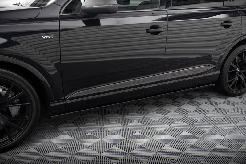 Maxton Design Side Skirt Diffuser V.2 Audi SQ7 / Q7 S-Line Mk2