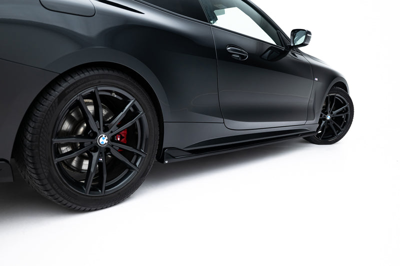 Maxton Design Side Skirt Diffuser V.2 BMW 4 M-Pack / M440i G22 / G23 / G22 Facelift / G23 Facelift