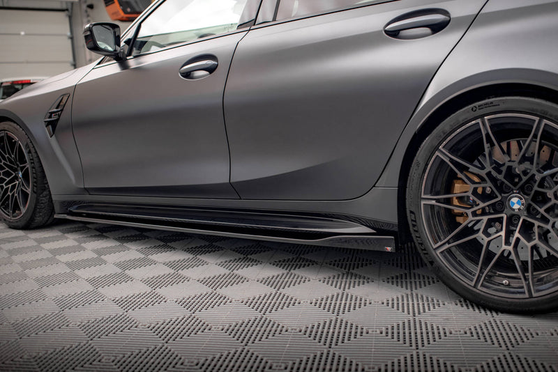 Maxton Design Seitenschweller Diffusor V.2 BMW M3 Sedan / Touring G80 / G81