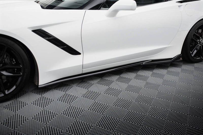 Maxton Design Seitenschweller Diffusor V.2 Chevrolet Corvette Stingray C7