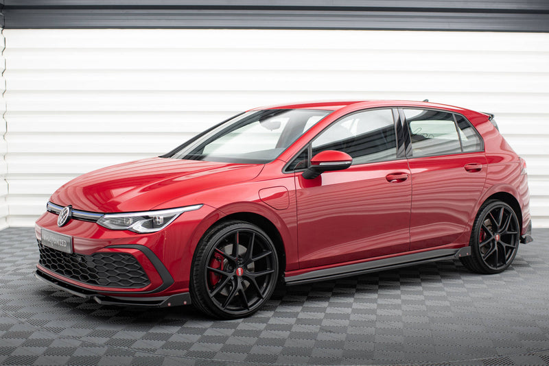 Maxton Design Seitenschweller Diffusor V.2 + Flaps Volkswagen Golf GTI / GTE / GTI Clubsport / GTD / R-Line Mk8