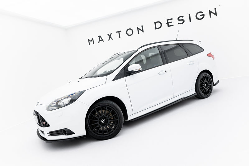 Maxton Design Side Skirt Diffuser V.2 Ford Focus ST Mk3