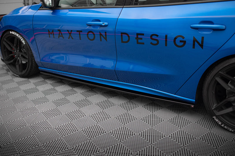 Maxton Design Side Skirt Diffuser V.2 Ford Focus ST / ST-Line Mk4