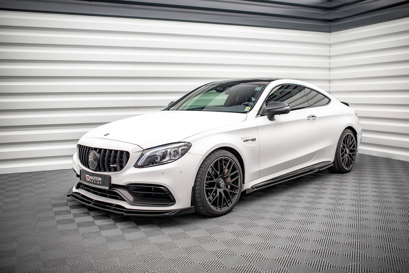Maxton Design Seitenschweller Diffusor V.2 Mercedes-AMG C 63AMG Coupe C205 Facelift