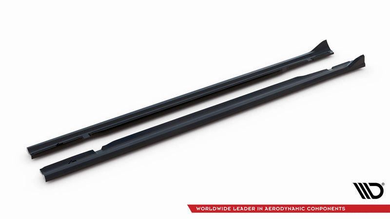 Maxton Design Side Skirt Diffuser V.2 Mercedes-AMG C63 Sedan / Estate W205 / S205