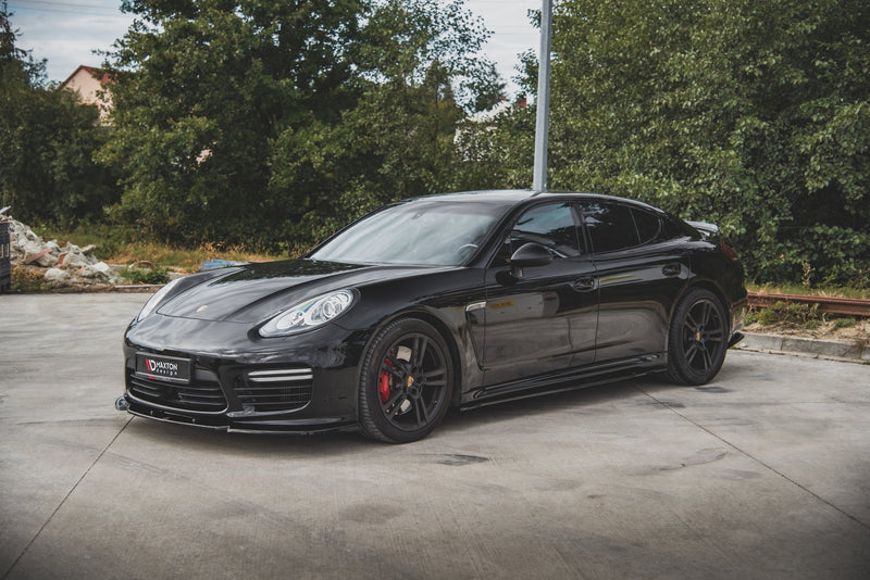 Maxton Design Side Skirt Diffuser V.2 Porsche Panamera Turbo 970 Facelift