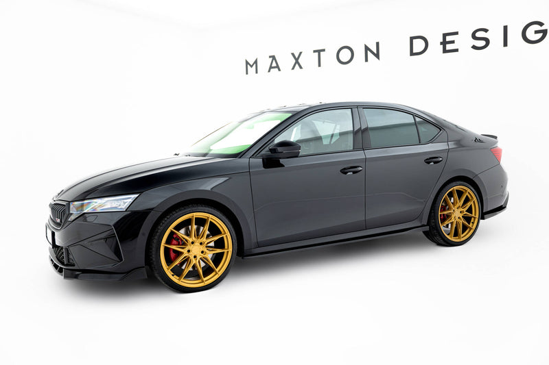 Maxton Design Seitenschweller Diffusor V.2 Skoda Octavia RS Liftback / Combi Mk4 Facelift