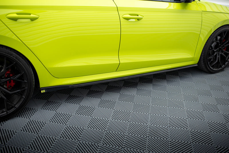 Maxton Design Side Skirt Diffuser V.2 Skoda Octavia RS Mk4