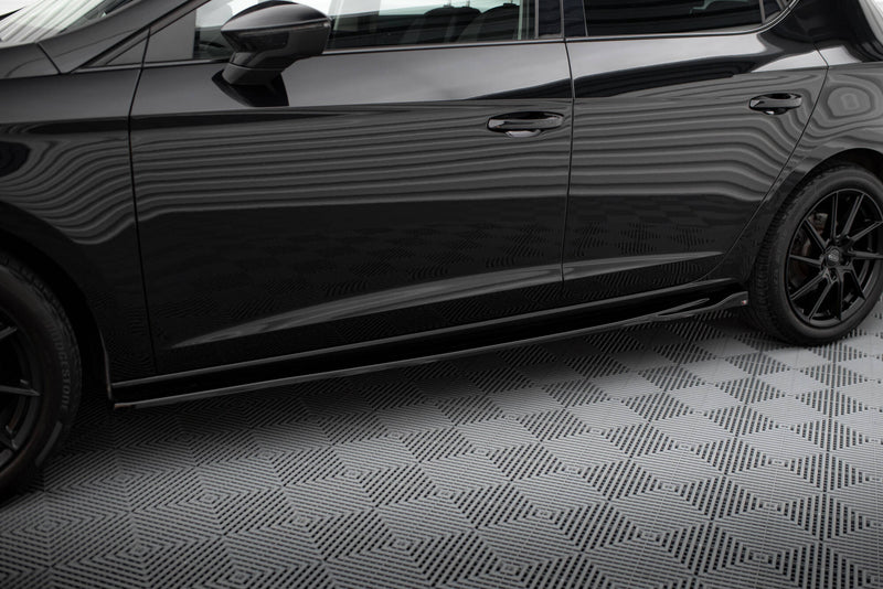 Maxton Design Seitenschweller Diffusor V.4 Seat Leon Cupra / FR Mk3 FL