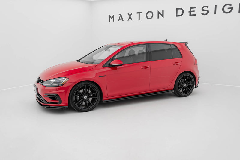 Maxton Design Seitenschweller Diffusor V.4 Volkswagen Golf R / R-Line Mk7 Facelift