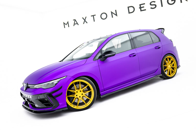 Maxton Design Seitenschweller Diffusor V.5 Volkswagen Golf R  Mk8 / Mk8 Facelift
