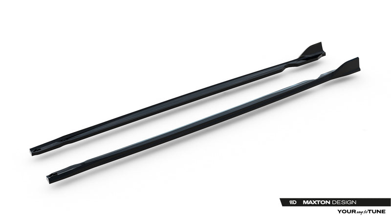 Maxton Design Side Skirt Diffusers Volkswagen Golf R Variant Mk8 / Mk8 Facelift