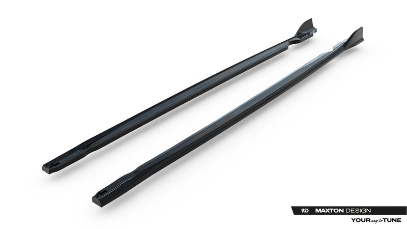 Maxton Design Side Skirt Diffusers Volkswagen Golf R Variant Mk8 / Mk8 Facelift