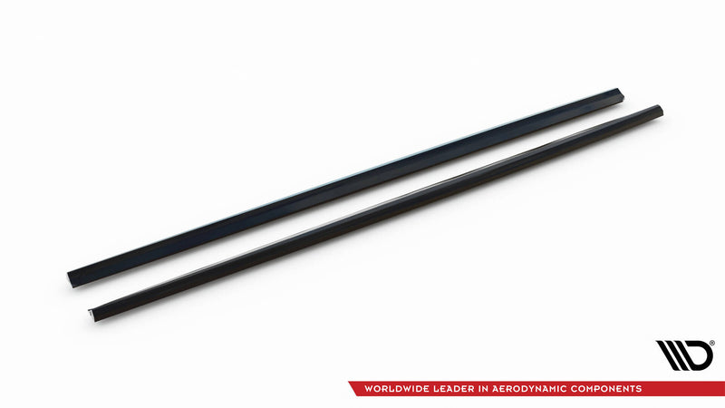 Maxton Design Side Skirt Diffuser Volkswagen Polo GTI Mk6 Facelift