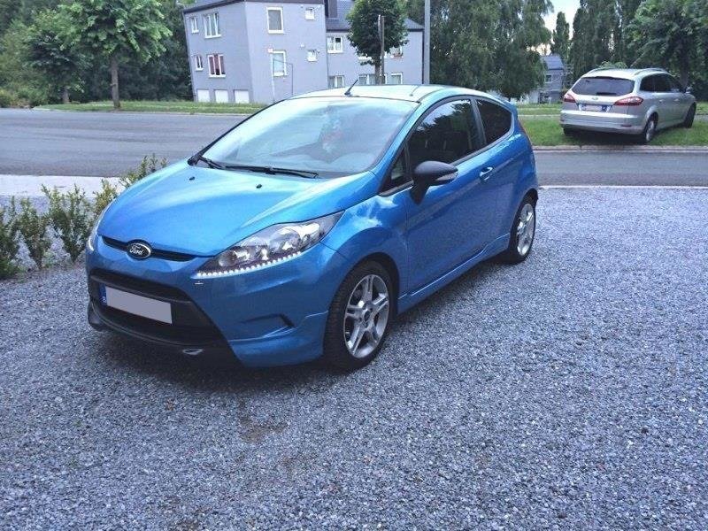 Maxton Design Seitenschweller (ST Look) Ford Fiesta Mk7 / Mk7 FL 3 Turer