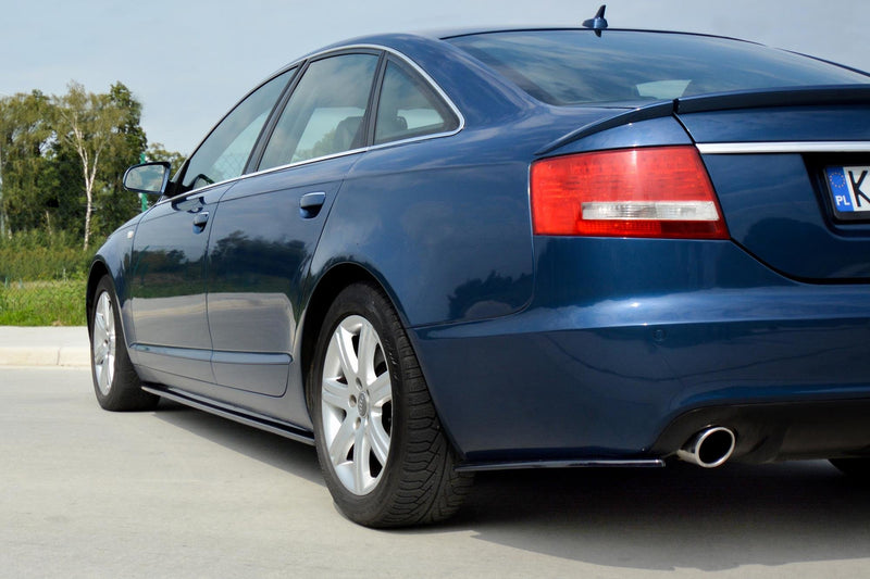 Maxton Design Side Skirt Diffuser Audi A6 S-Line C6 / C6 FL