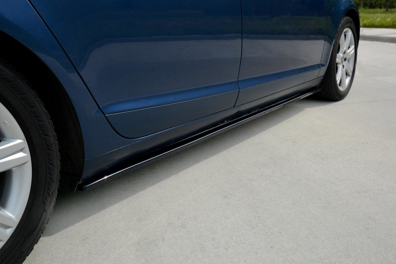 Maxton Design Side Skirt Diffuser Audi A6 S-Line C6 / C6 FL