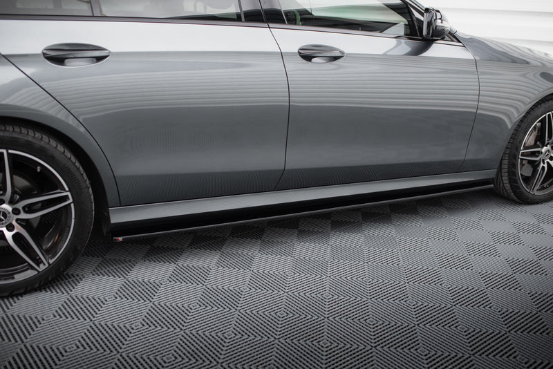 Maxton Design Side Skirt Diffuser Mercedes-Benz E43 AMG / AMG-Line Sedan / Estate W213 / S213