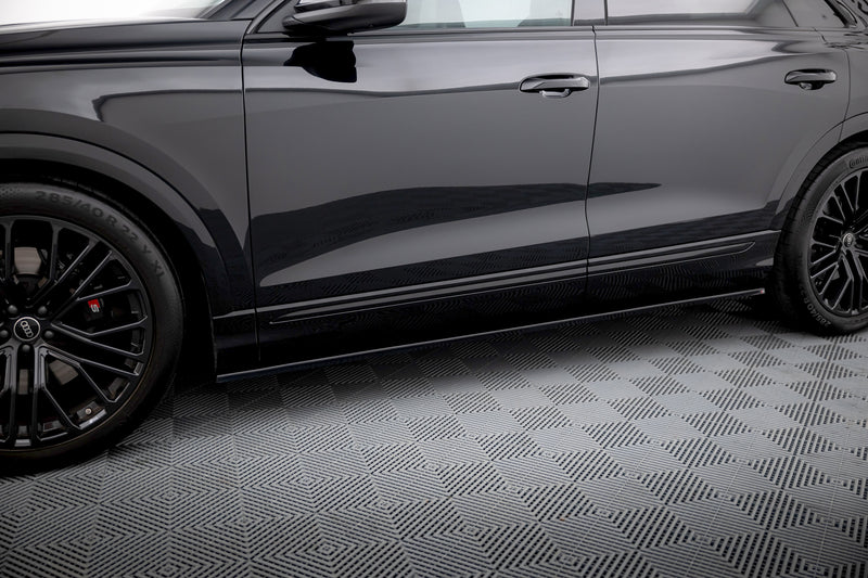 Maxton Design Seitenschweller Diffusor V.1 Audi Q8 S-line / SQ8 Mk1 Facelift